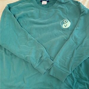 Outdoor Voices Teal Lightweight Sweatshirt